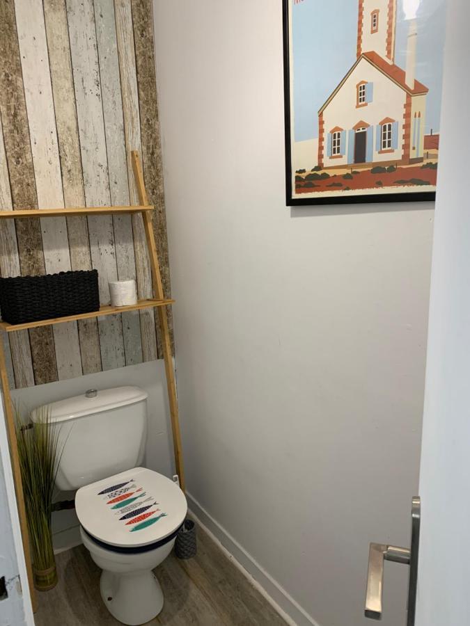 Appartement Rue De La Gare Centre Ville Куиберон Екстериор снимка