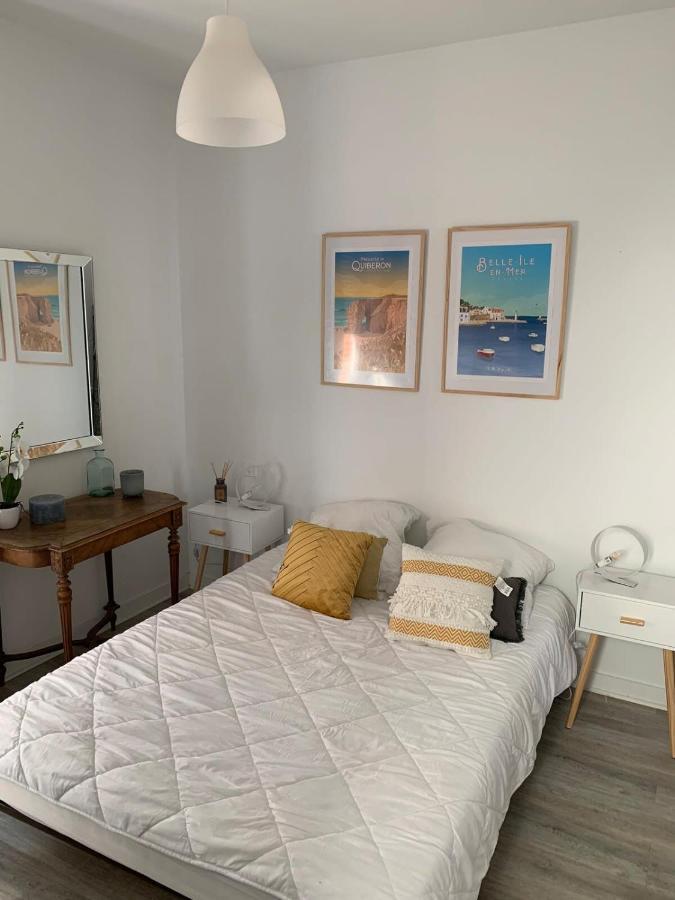 Appartement Rue De La Gare Centre Ville Куиберон Екстериор снимка